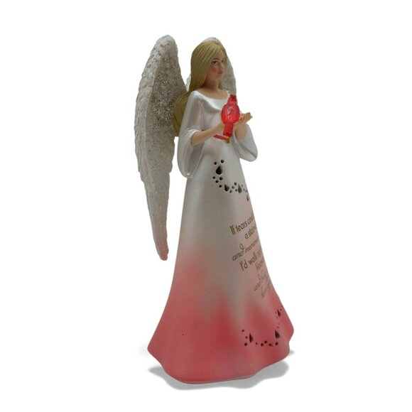 THOMAS KINKADE If Tears Could Build A Stairway Light of Love Angel Memorial - Picture 5 of 12